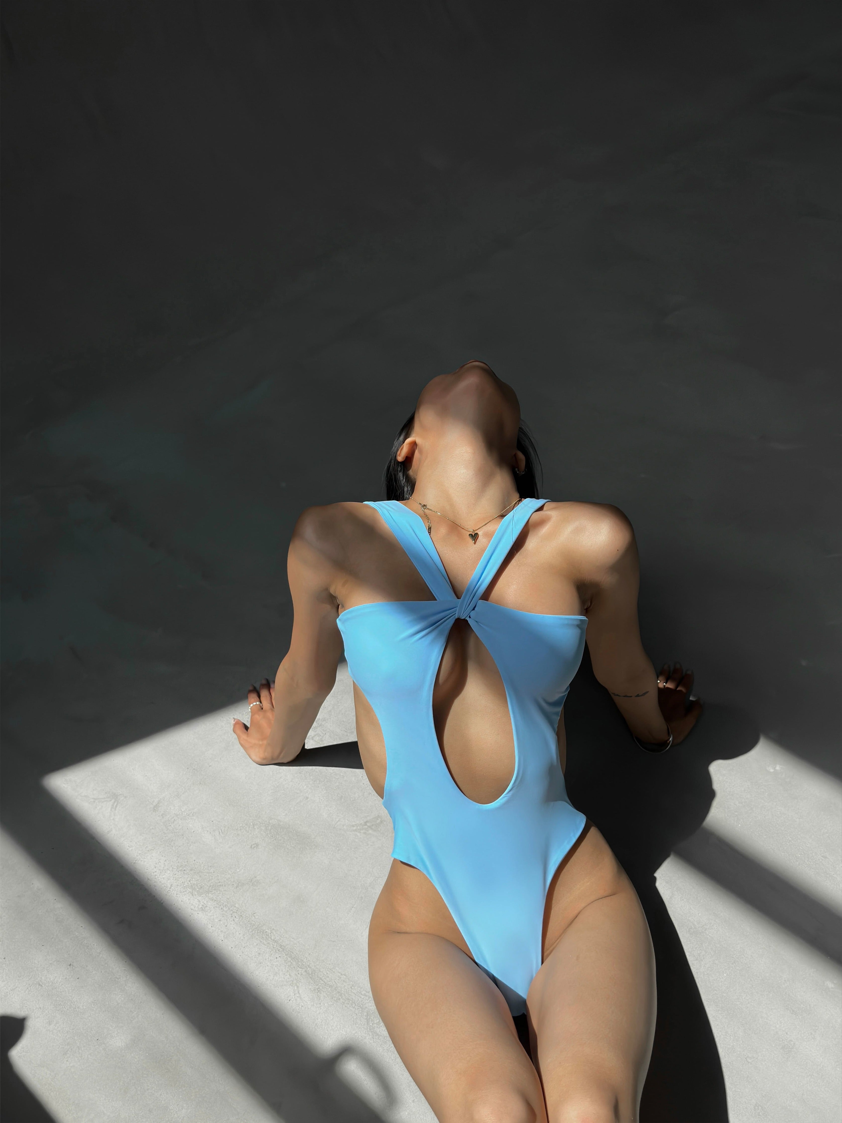 Bahamas One Piece in Baby Blue