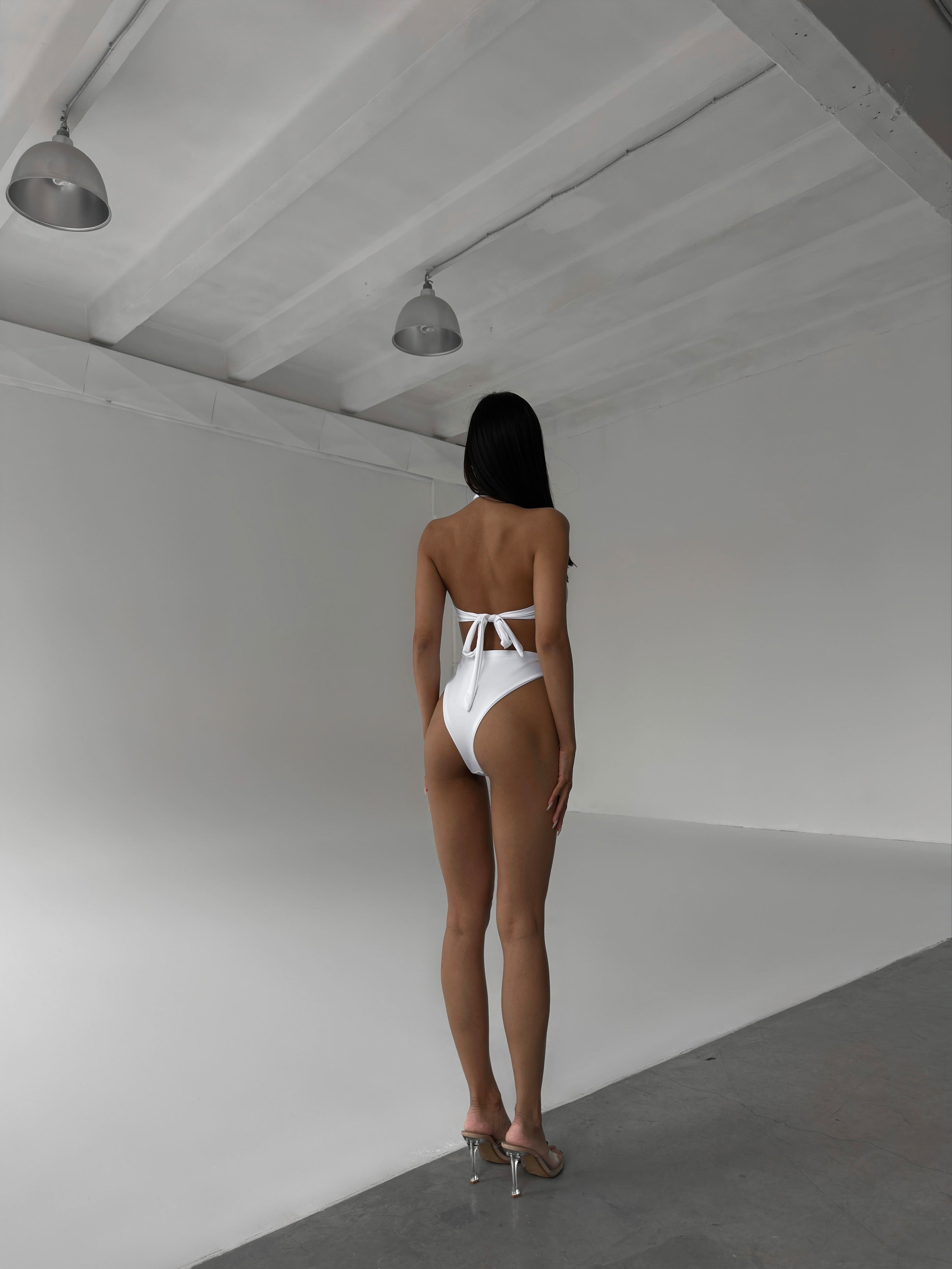 Maldives One Piece in White