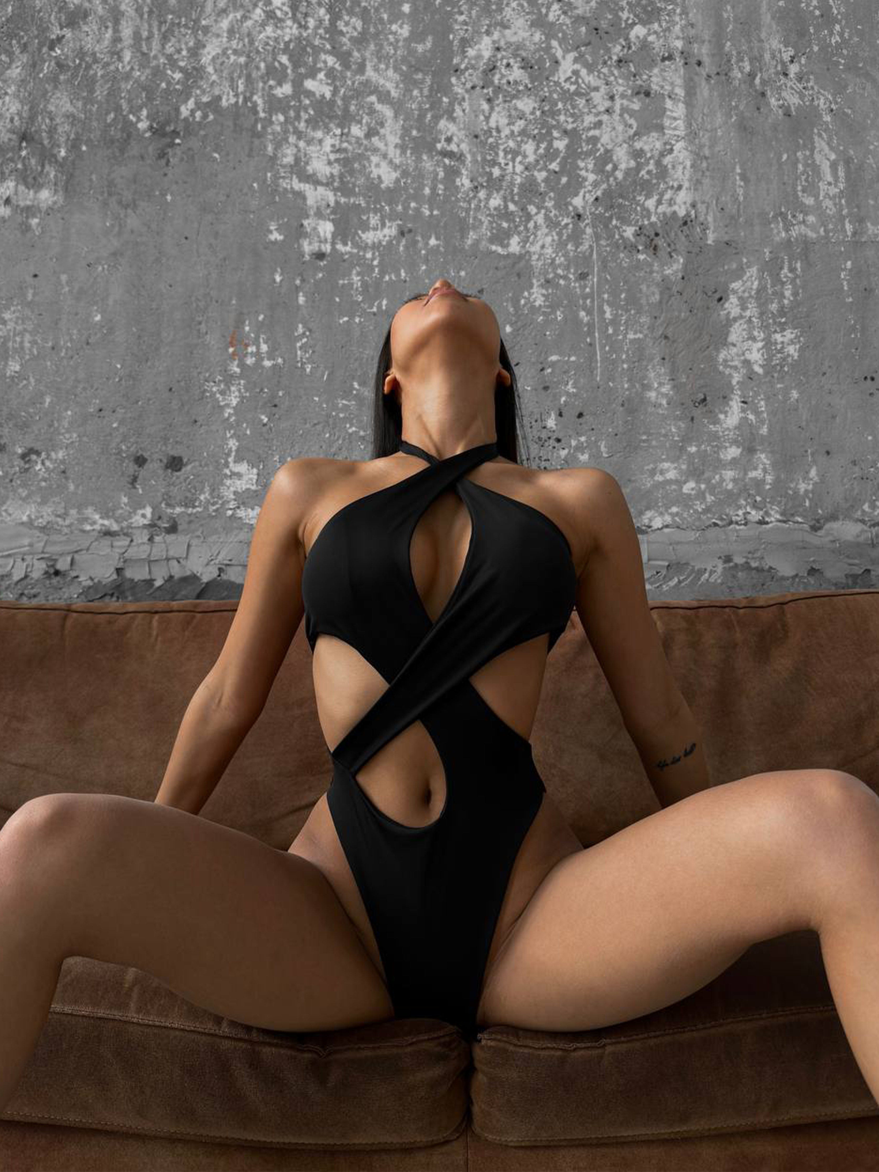 Maldives One Piece in Black