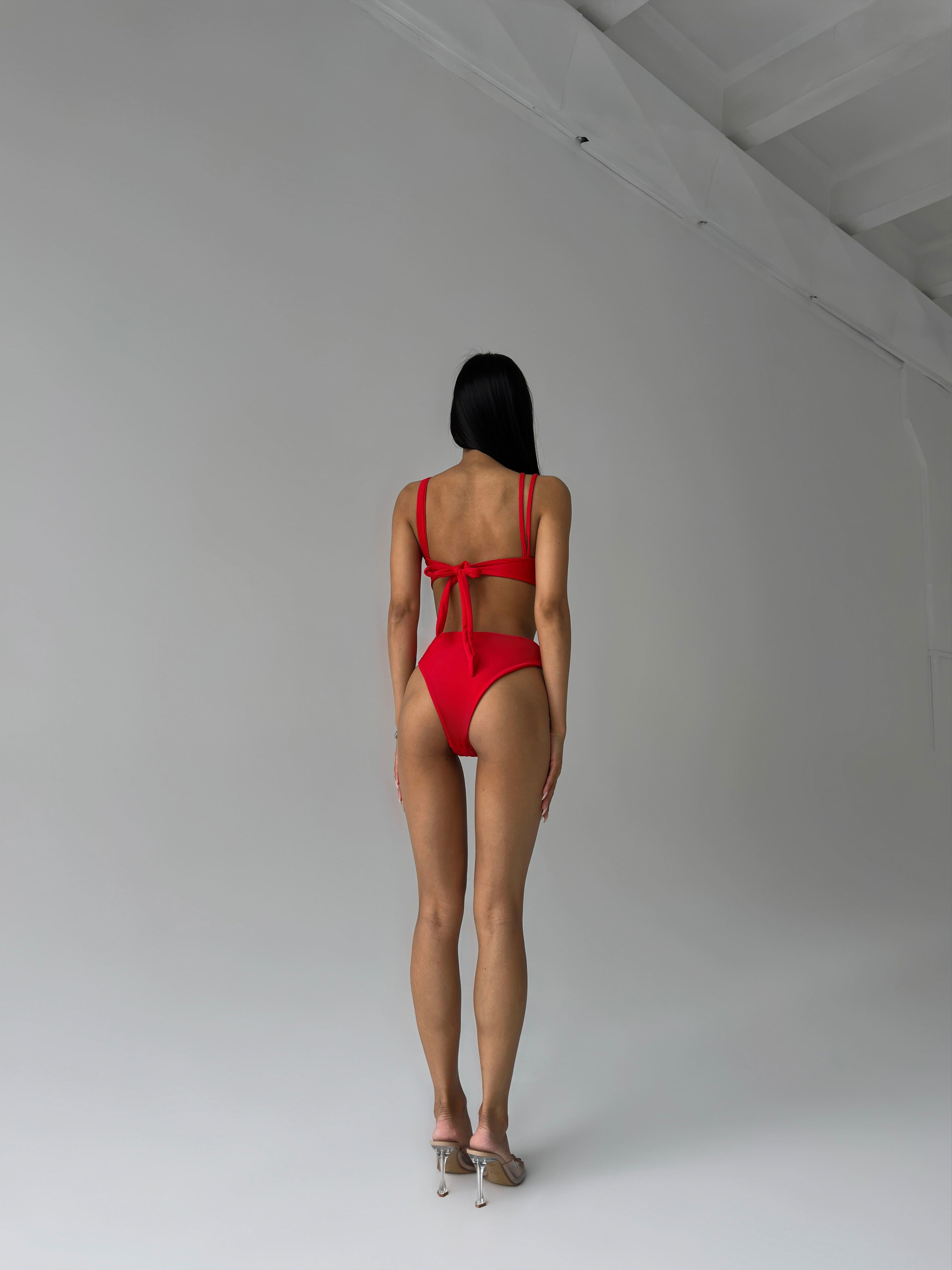 Laguna One Piece in Red