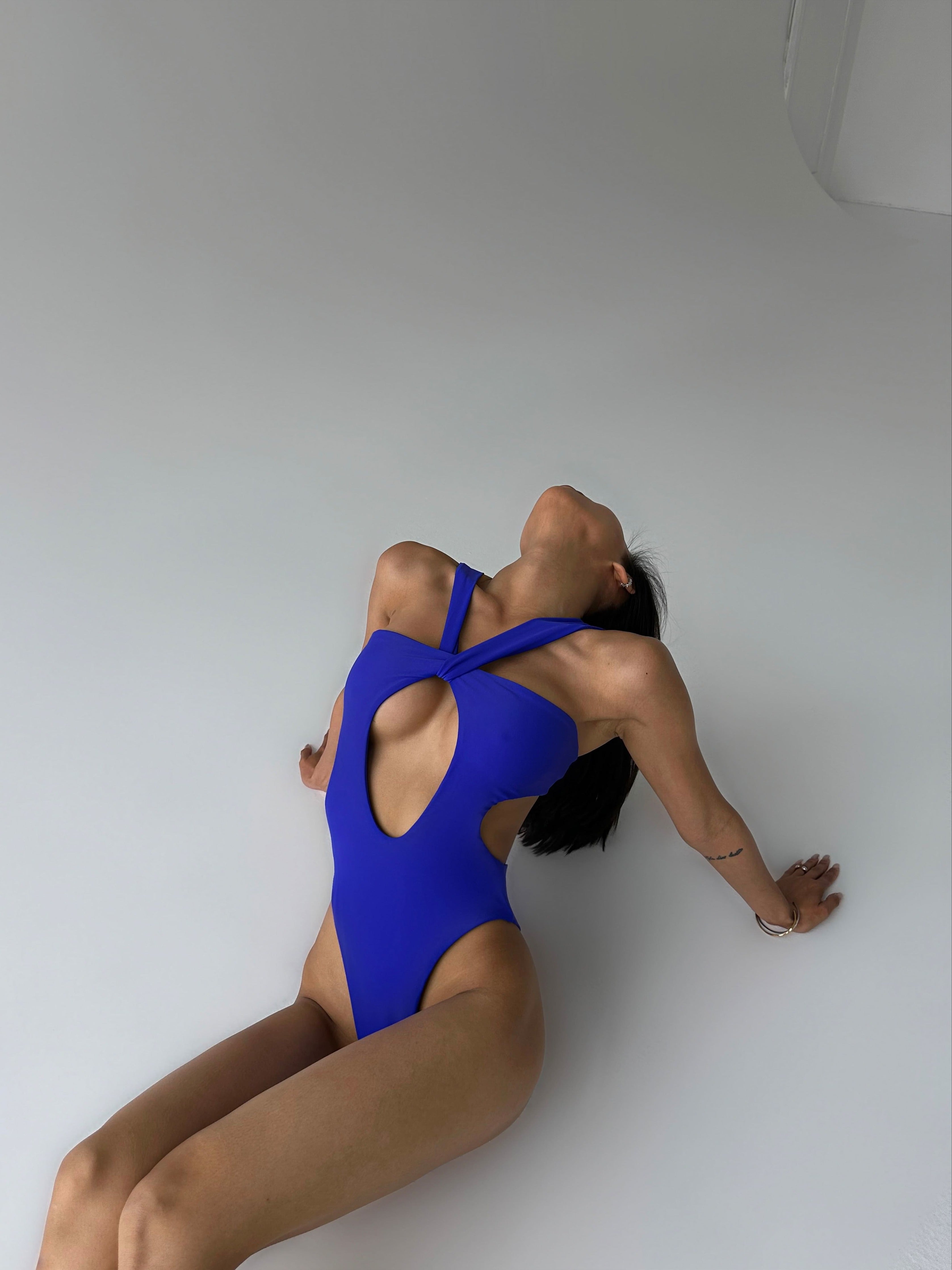 Bahamas One Piece in Electric Blue