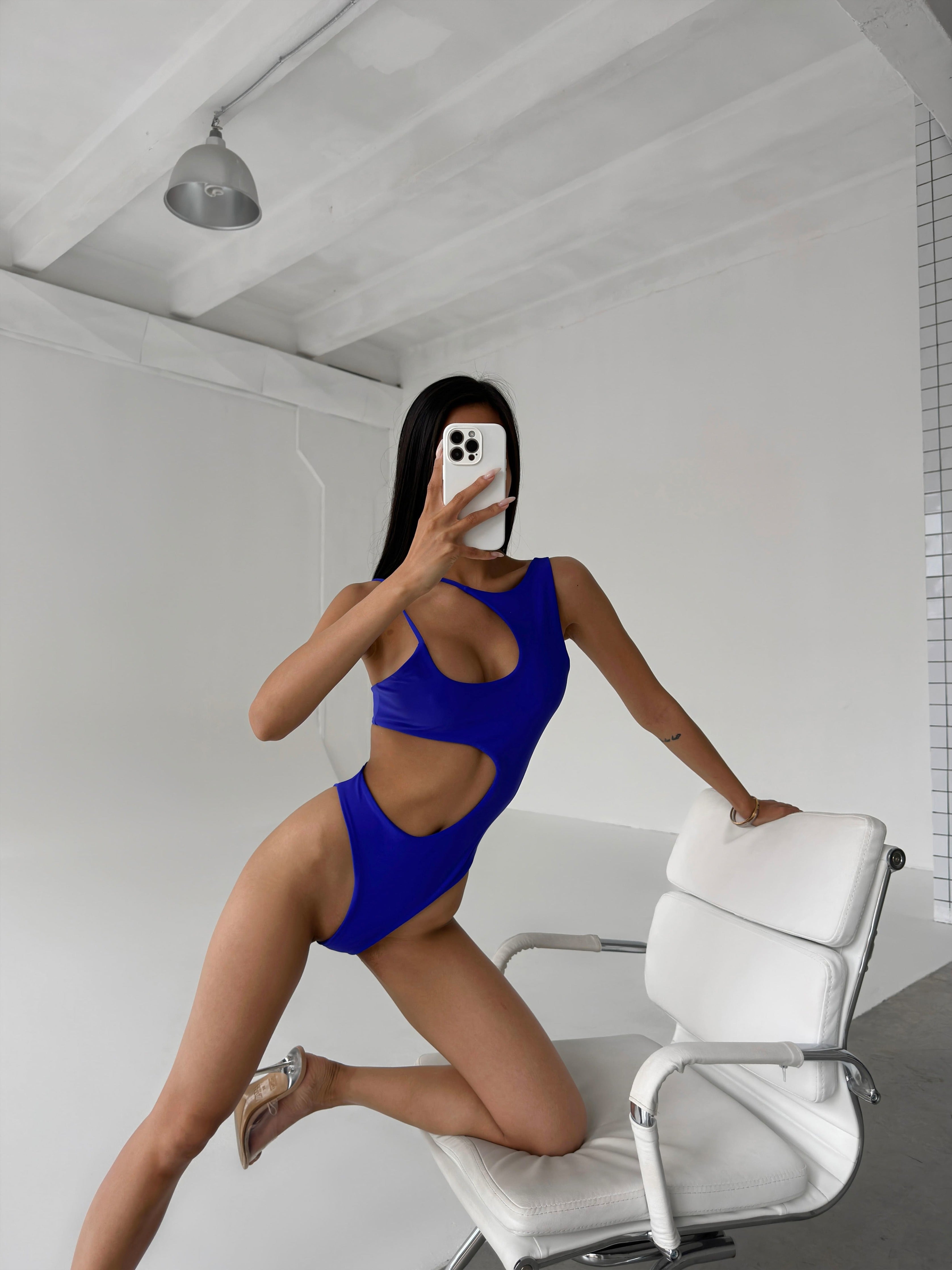 Laguna One Piece in Electric Blue