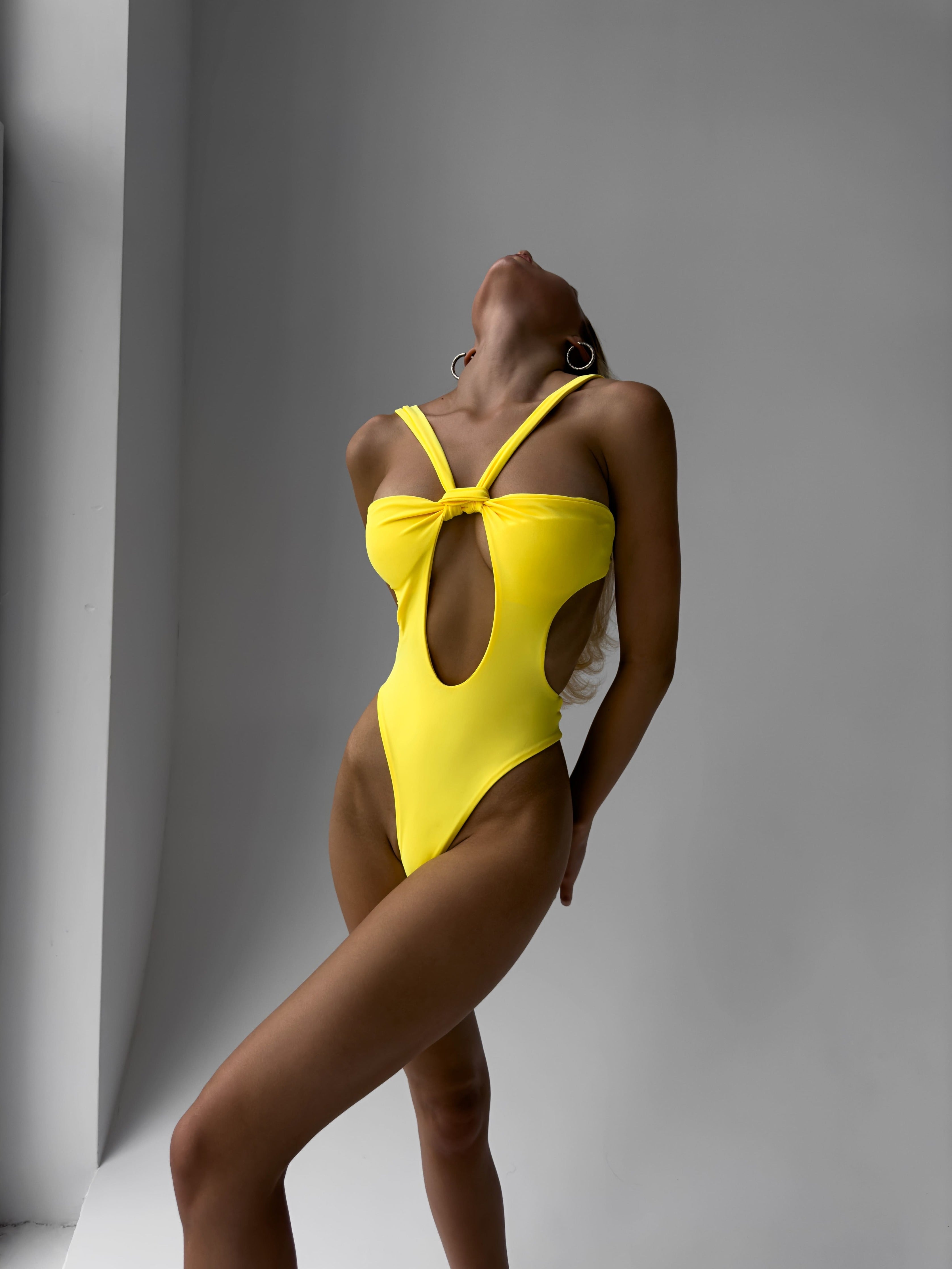 Bahamas One Piece in Yellow