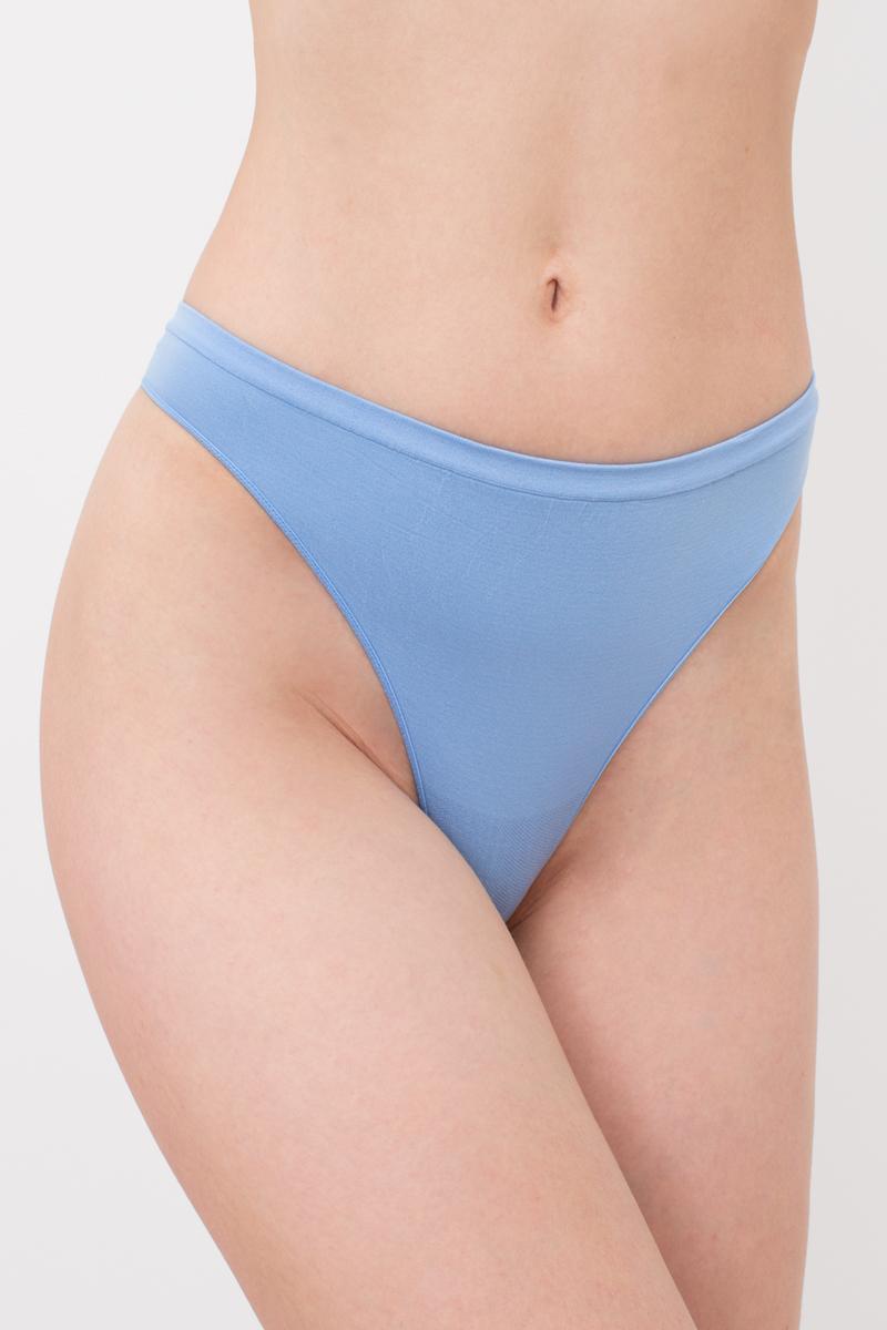 Seamless Thong Panty in Baby Blue