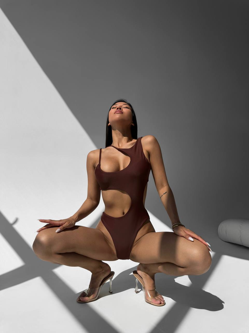 Laguna One Piece in Chocolate