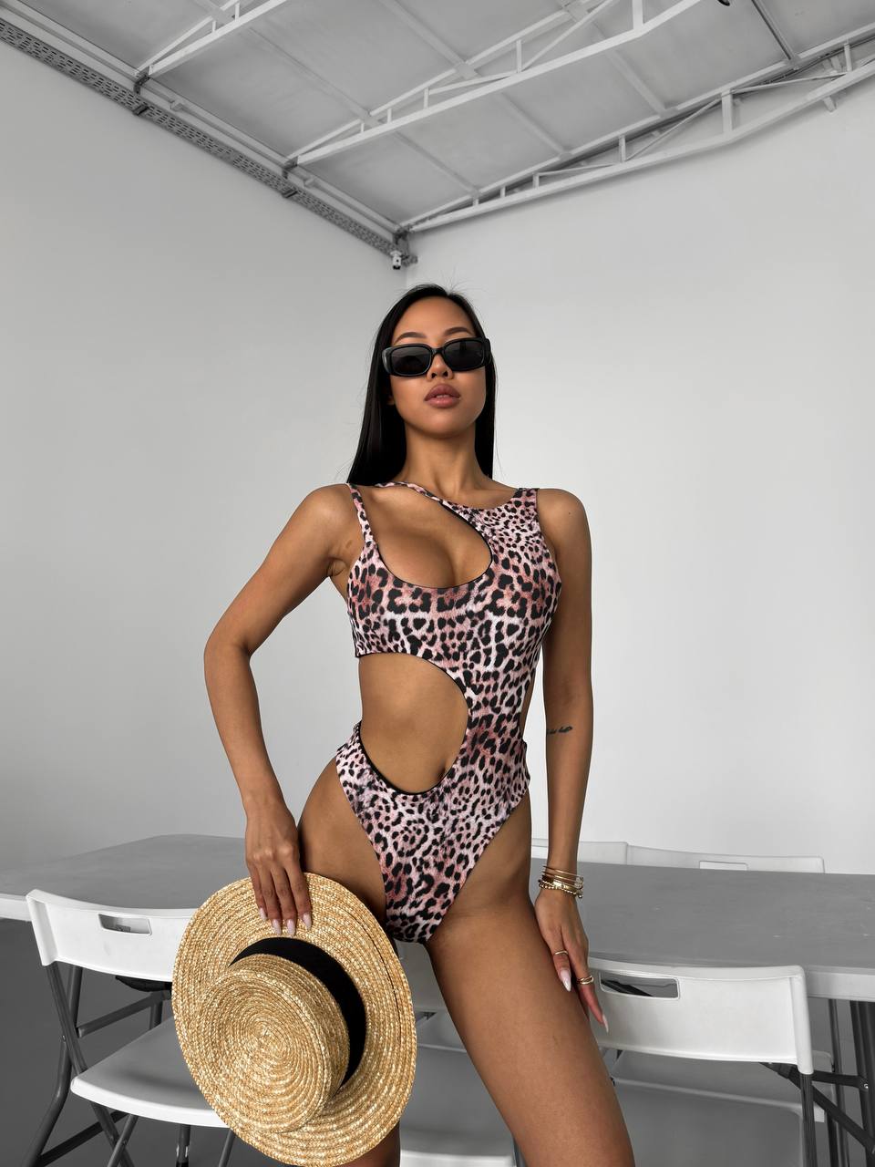 Laguna One Piece in Leopard Print