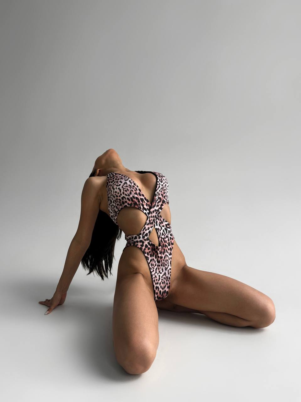 Maldives One Piece in Leopard Print