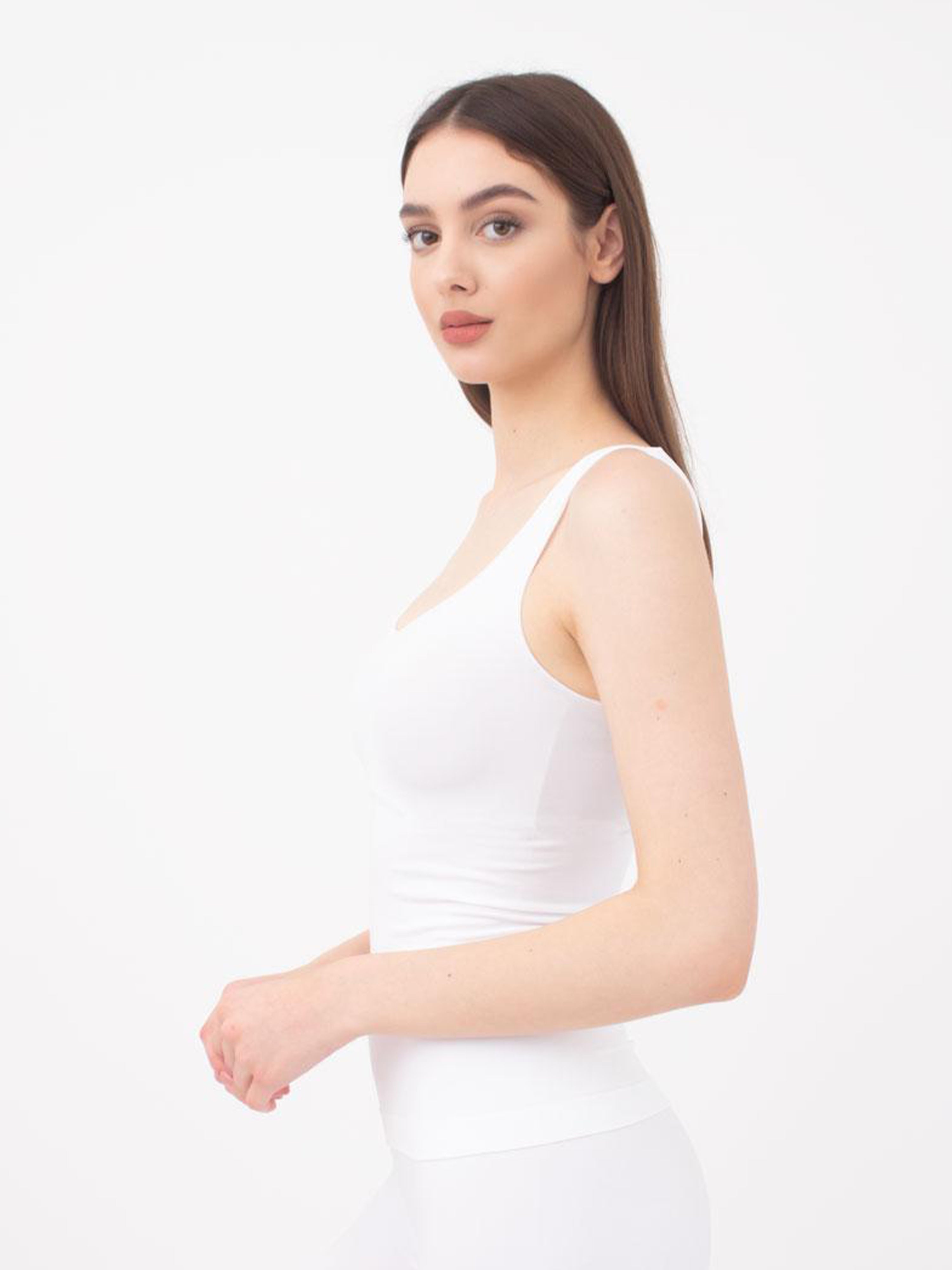 Seamless Tank Top in White