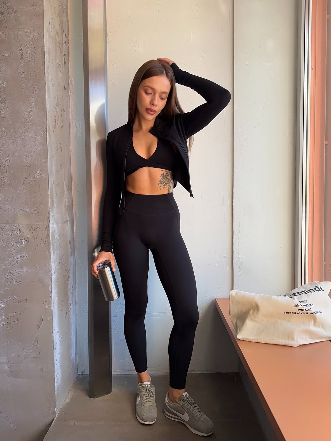 Nyx Halter Top in Black