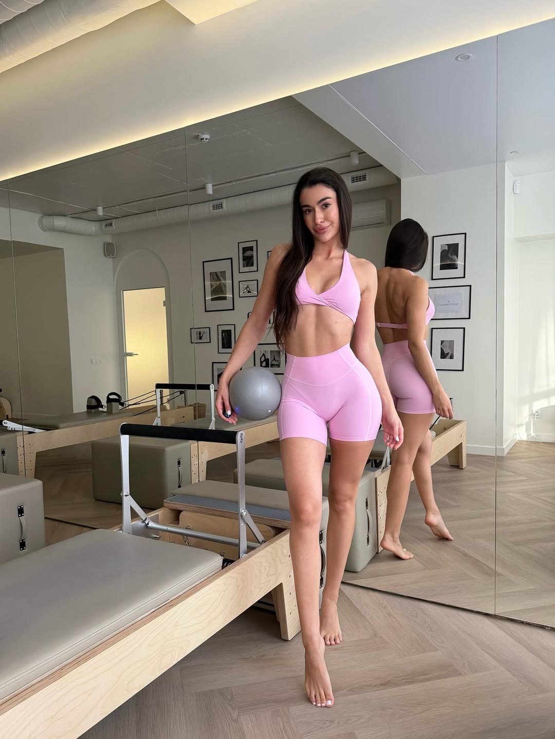 Nyx Halter Top in Baby Pink