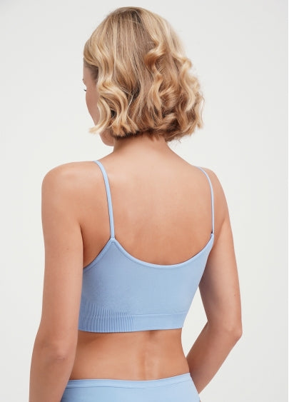 Seamless Cami Bra in Baby Blue