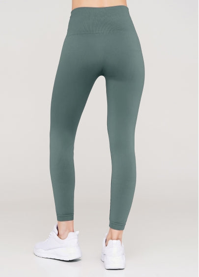 Seamless Ultra Wide Waistband Leggings in Khaki