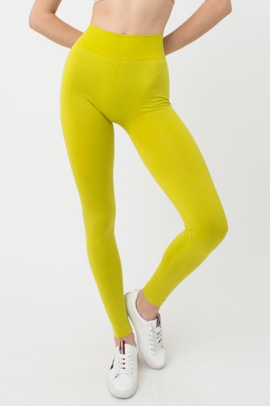 Seamless High Waist Leggings in Meadow