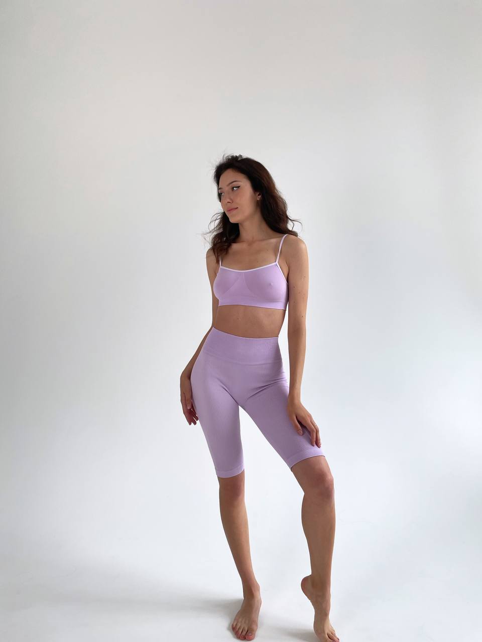 Seamless Cami Bra in Light Purple