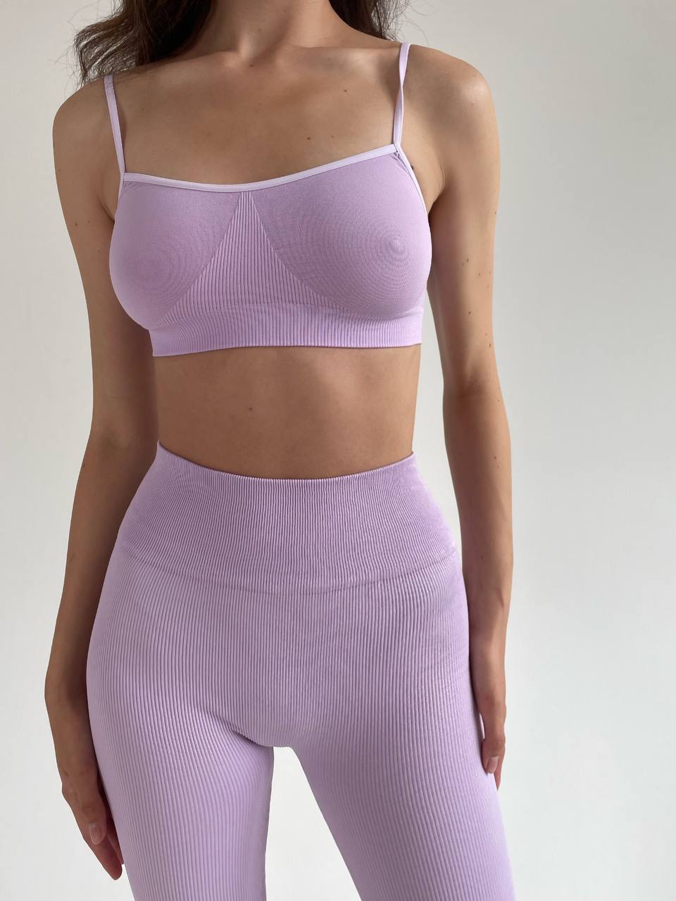 Seamless Cami Bra in Light Purple